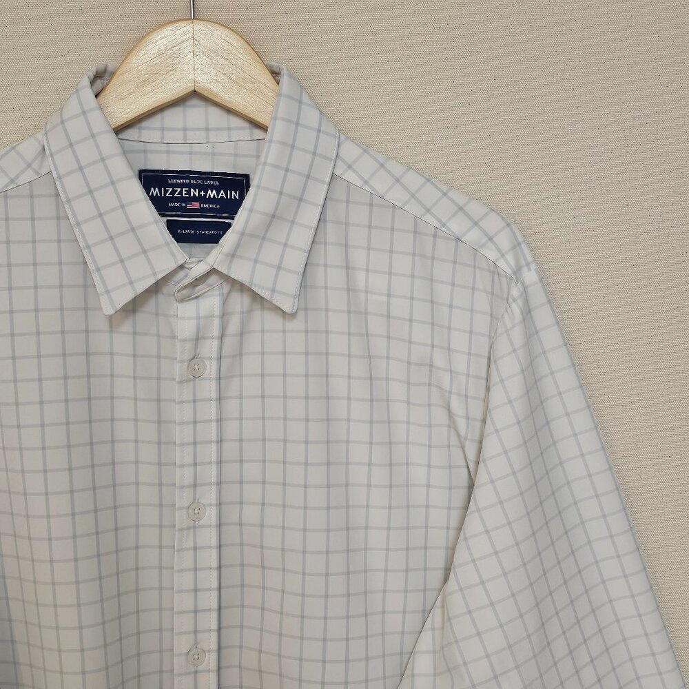 Mizzen+Main Leeward Blue Label Button Down Standard Fit XL